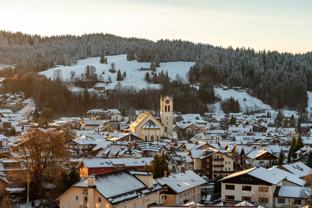 Moderne Ferienwohnung in Oberstaufen mit ruhiger Lage